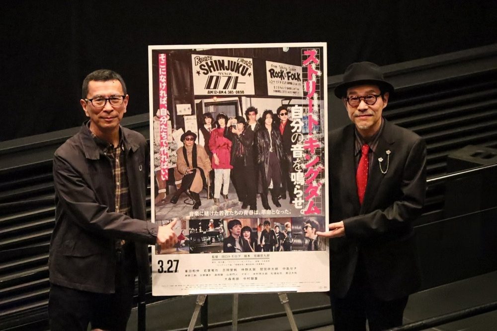 左:TAYLOW氏 右:田口トモロヲ監督